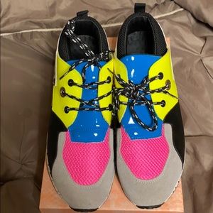 Multi colored sneaker